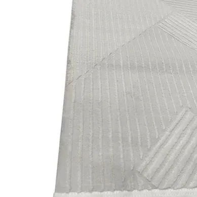 Χαλί STIL ΒΑΜΒΑΚΕΡΟ 150X300 Γκρι 