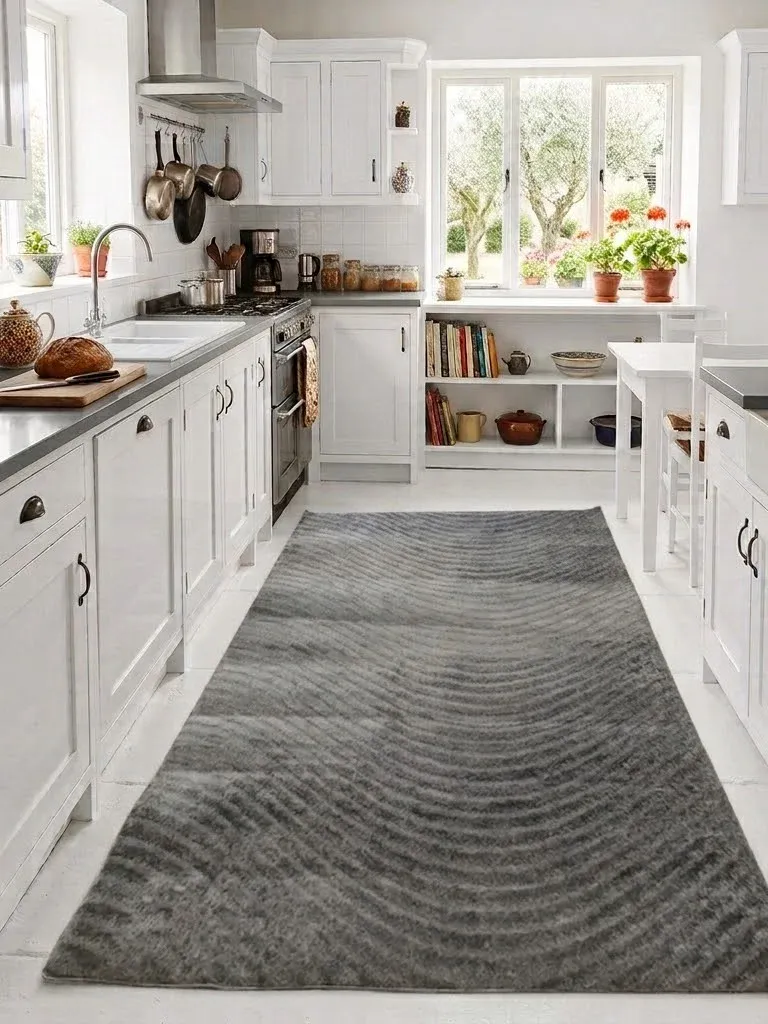 Μοκέτα FRIESE Αντιολισθητική Ανάγλυφη Γκρι 200X240cm