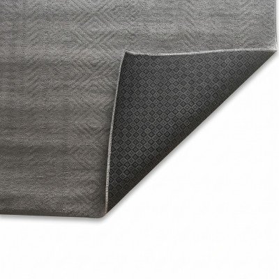 Ανάγλυφη Μοκέτα 1+1 ΔΩΡΟ Minimal Grey με Αντιολισθητικό Πάτο 2.00x2.40cm