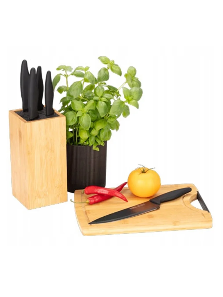 Σετ Μαγειρικά Σκεύη 9 τεμαχίων Τηγάνια & Μαχαίρια