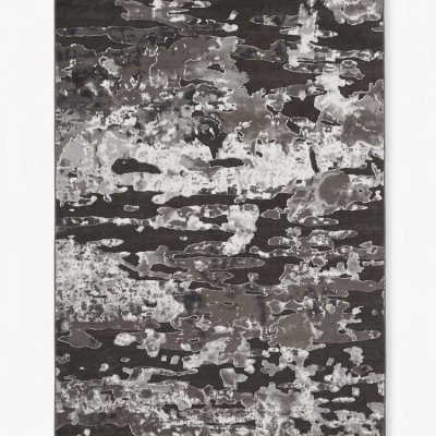 Μοντέρνο Ανάγλυφο Χαλί Yasin Kaplan Gala New (98748) Καφέ / Σκούρο Γκρι 160x230 εκ.