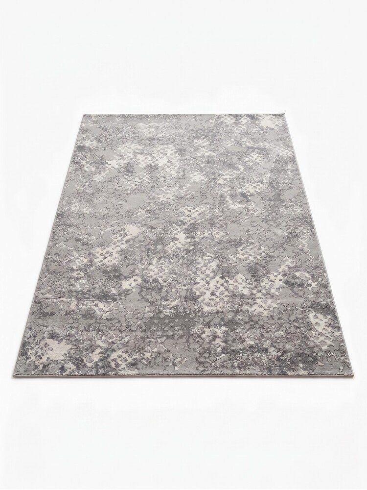 Μοντέρνο Χαλί Bossan Carpet σε Γκρι Αποχρώσεις 160x250 εκ.