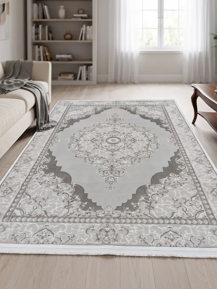 Χαλί STIL ΒΑΜΒΑΚΕΡΟ 160X230 Γκρι 