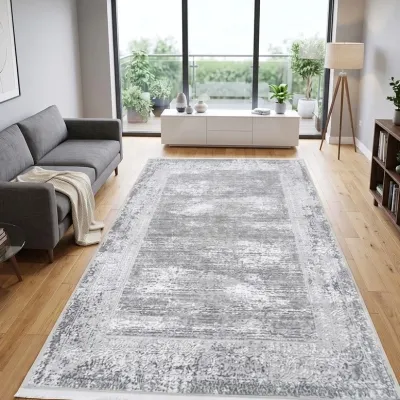Χαλί STIL ΒΑΜΒΑΚΕΡΟ 160X230 Γκρι 