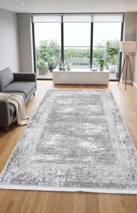 Χαλί STIL ΒΑΜΒΑΚΕΡΟ 160X230 Γκρι 