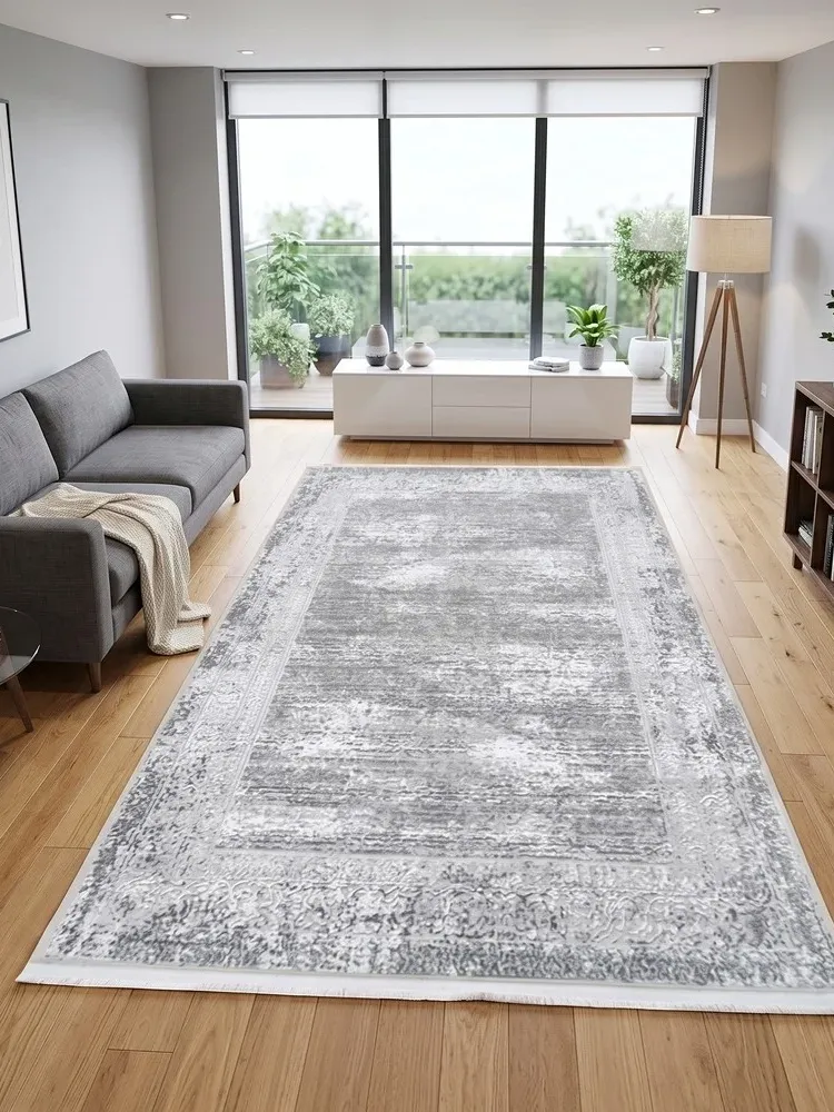 Χαλί STIL ΒΑΜΒΑΚΕΡΟ 160X230 Γκρι 