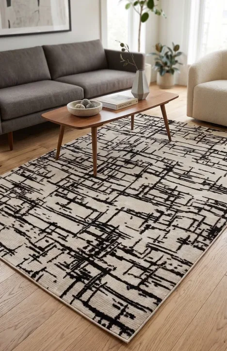 Χαλί Velephant Remo Gazel - Καφέ / Μπεζ (200x290cm)