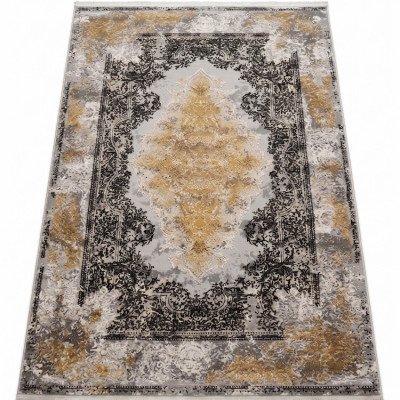 Χαλί Carnaval Home Al Capone Vintage Χρυσό με Κρόσσι 200x300 cm