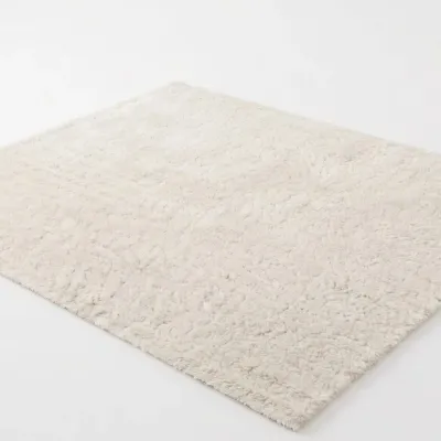 Χαλί Shaggy Elephant Carpet Matra Λευκό (Beyaz) 200x280 εκ.