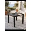 Τραπέζι Κήπου – Βεράντας Elit Rattan 80x80cm Καφέ