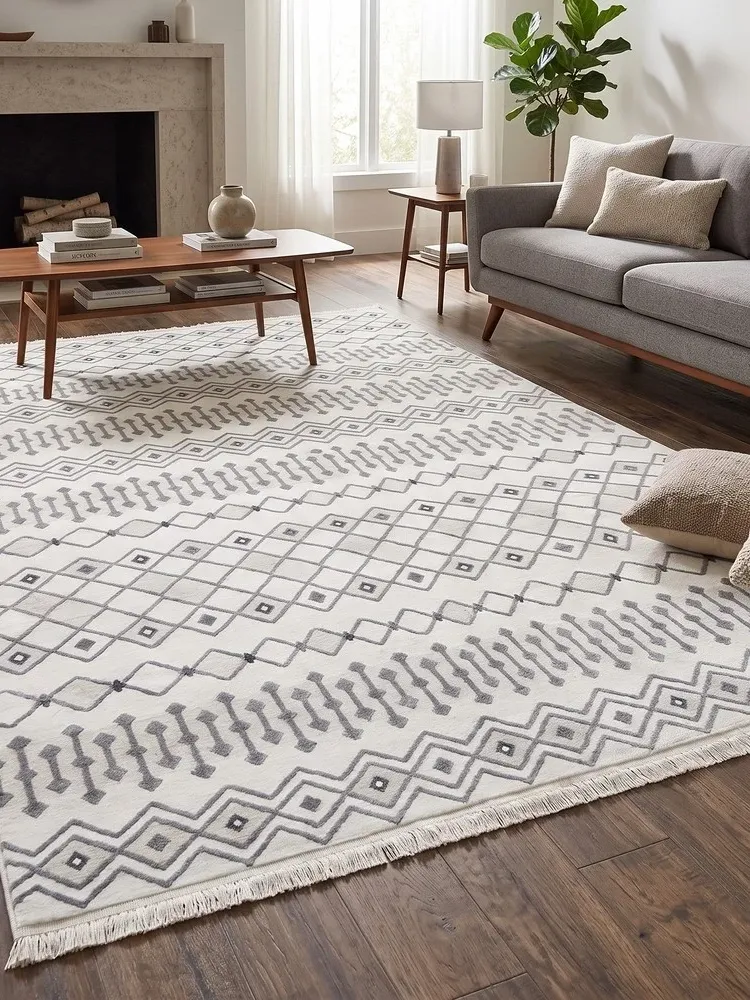 Χαλί STIL ΒΑΜΒΑΚΕΡΟ 160X230 Γκρι 
