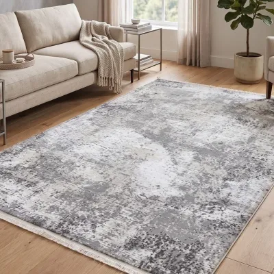 Χαλί MAVI ΒΑΜΒΑΚΕΡΟ 160X230 Γκρι 