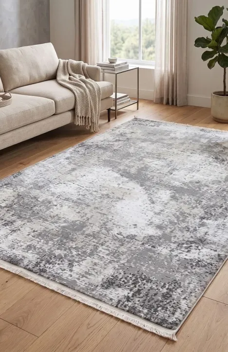Χαλί MAVI ΒΑΜΒΑΚΕΡΟ 160X230 Γκρι 