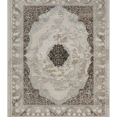 Μοντέρνο Χαλί Tamara Ανοιχτό Κρεμ 133x170cm