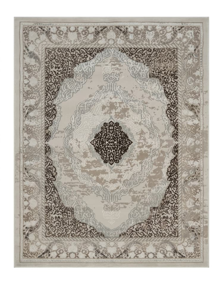 Μοντέρνο Χαλί Tamara Ανοιχτό Κρεμ 133x170cm
