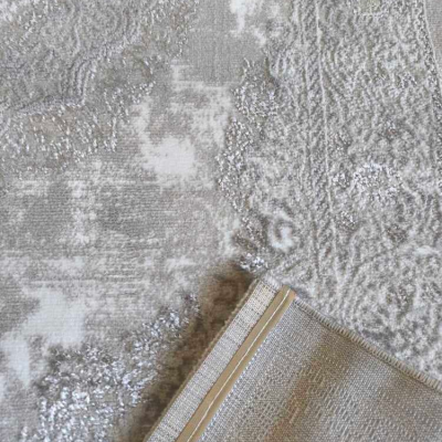 Ανάγλυφο Χαλί Alya Carpet Μπεζ / Βιζόν 133x170εκ.