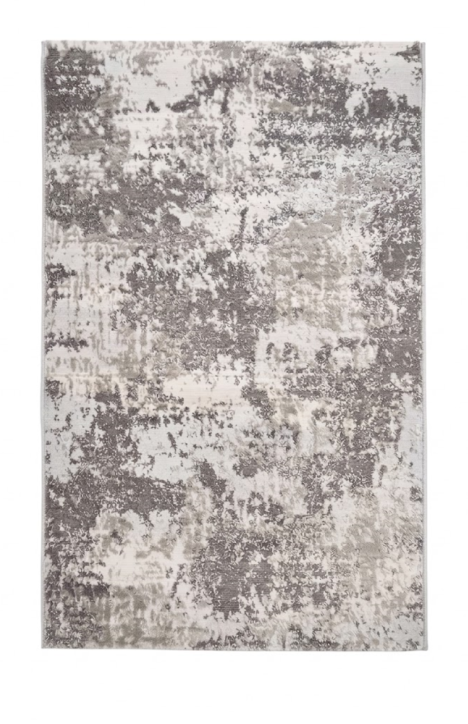 Σετ Κρεβατοτάπετα Alya Carpet Γκρι / Λευκό Αφηρημένο Σχέδιο Μεγάλο