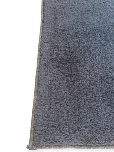 Μοκέτα Γουνάκι Μαύρη Αντιολισθητική 200X225
