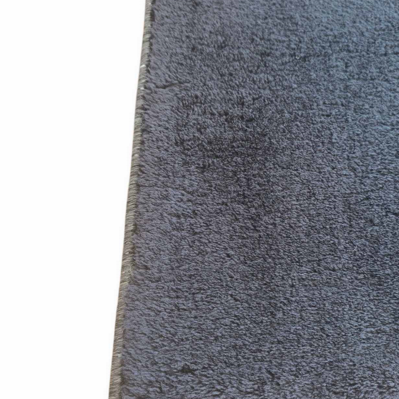 Μοκέτα Γουνάκι Μαύρη Αντιολισθητική 200X225