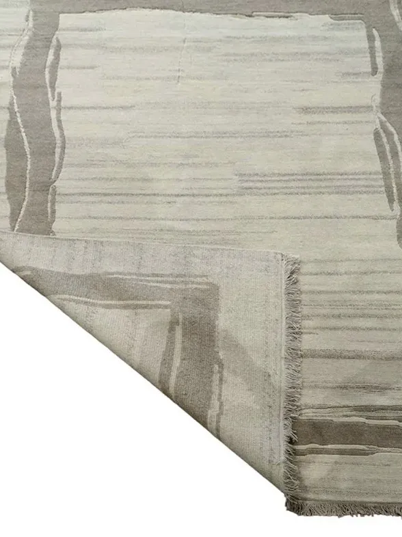 Χειροποίητο Μάλλινο Χαλί ”Nepal” Εκρού - Κρεμ (200x300cm)