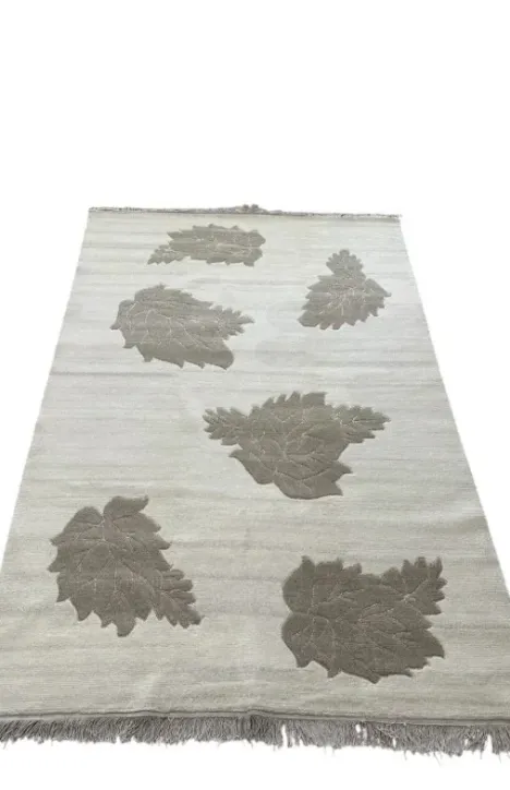 Χειροποίητο Μάλλινο Χαλί ”Nepal” Εκρού - Κρεμ (200x300cm)