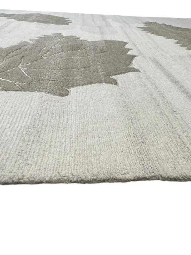 Χειροποίητο Μάλλινο Χαλί ”Nepal” Εκρού - Κρεμ (200x300cm)