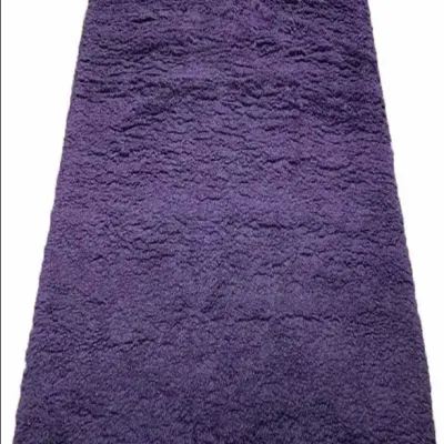 Χειροποίητο Μάλλινο Χαλί - Φλοκάτη Μωβ (250x300cm)
