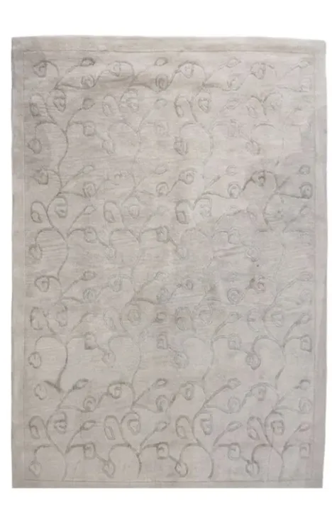 Χειροποίητο Μάλλινο Χαλί Flower Μπεζ (250x300cm)
