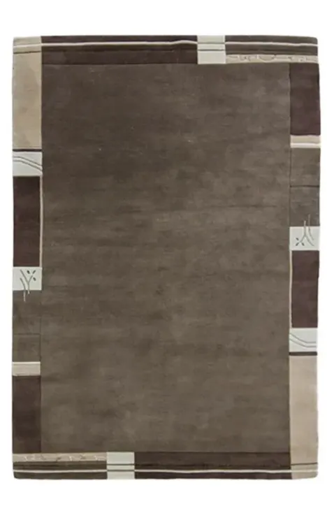 Χειροποίητο Μάλλινο Χαλί ”Nepal” Καφέ (200x300cm)
