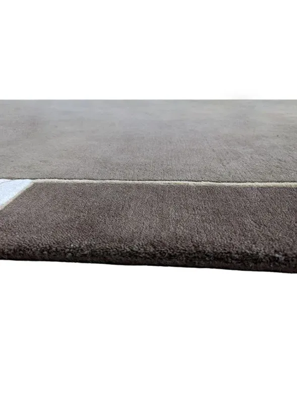 Χειροποίητο Μάλλινο Χαλί ”Nepal” Καφέ (200x300cm)
