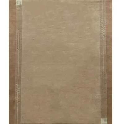 Χειροποίητο Μάλλινο Χαλί Nepal Μπεζ Σομόν (170x240cm)