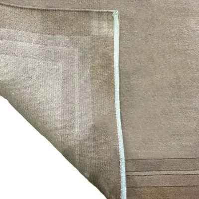 Χειροποίητο Μάλλινο Χαλί Nepal Μπεζ Σομόν (170x240cm)