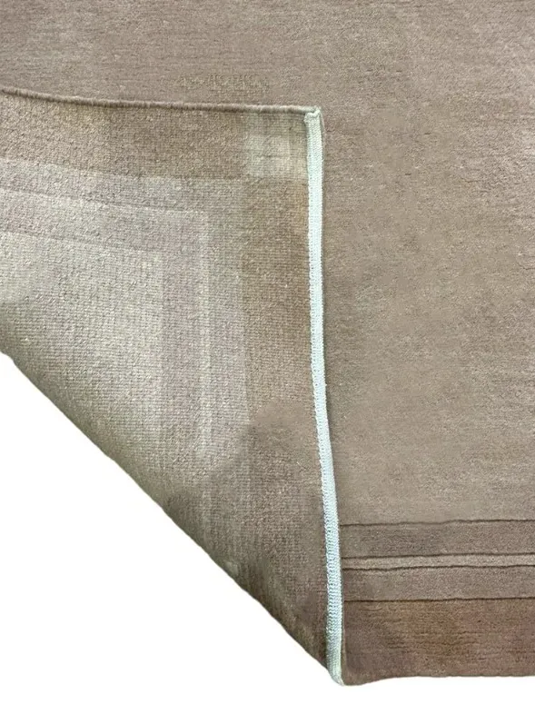 Χειροποίητο Μάλλινο Χαλί Nepal Μπεζ Σομόν (170x240cm)