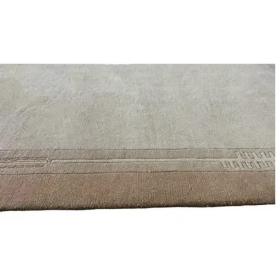 Χειροποίητο Μάλλινο Χαλί Nepal Μπεζ Σομόν (170x240cm)