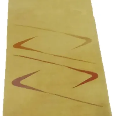 Χειροποίητο Μάλλινο Χαλί ”Nepal” Πορτοκαλί (200x300cm)