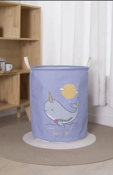 Καλάθι Απλύτων Happy Day Φάλαινα