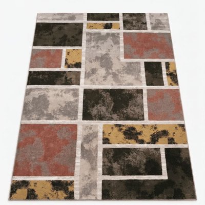 Μοντέρνο Γεωμετρικό Χαλί Bossan Carpet 160x230εκ.