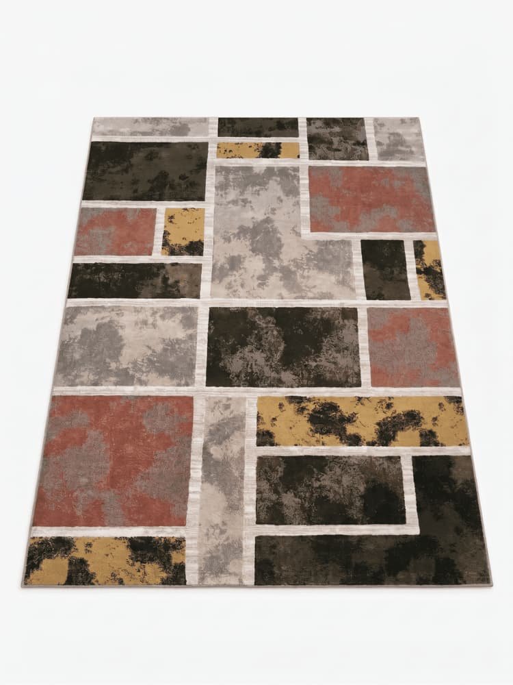Μοντέρνο Γεωμετρικό Χαλί Bossan Carpet 160x230εκ.