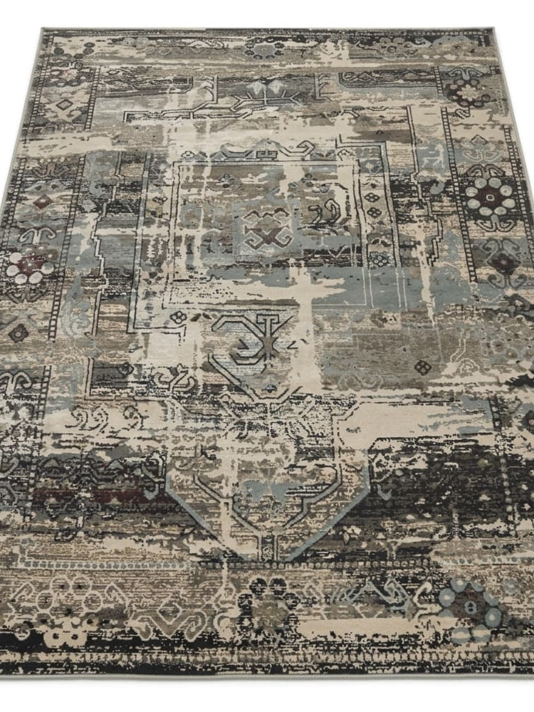 Χαλί Yasin Kaplan Jasmine Light Μπεζ / Βιζόν 160x230εκ.