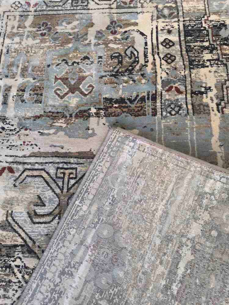 Χαλί Yasin Kaplan Jasmine Light Μπεζ / Βιζόν 160x230εκ.