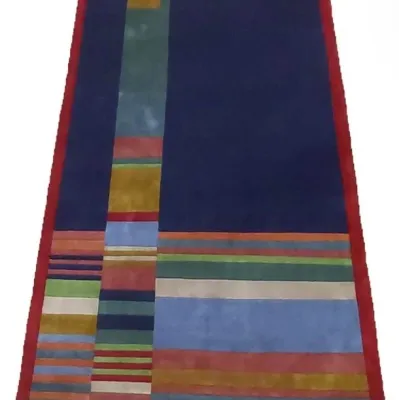Χειροποίητο Μάλλινο Χαλί ”Nepal” Μπλε Σκούρο (200x300cm)