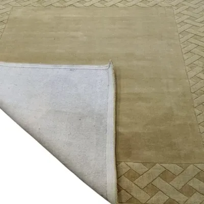 Χειροποίητο Μάλλινο Χαλί ”Ocher” Μπεζ (250x300cm)