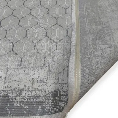 Χαλί STIL ΒΑΜΒΑΚΕΡΟ 160X230 Γκρι 
