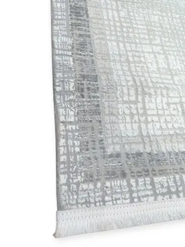 Χαλί SILALUX ΒΑΜΒΑΚΕΡΟ 160X230 Γκρι 