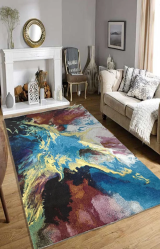 Χαλί Viscose 160x230 Πολύχρωμο 