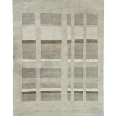Χειροποίητο Μάλλινο Χαλί ”Nepal” Μπεζ (200x250cm)
