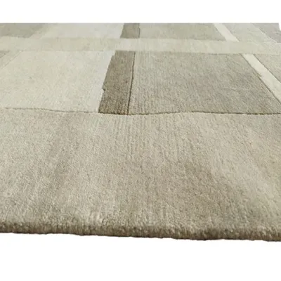 Χειροποίητο Μάλλινο Χαλί ”Nepal” Μπεζ (200x250cm)
