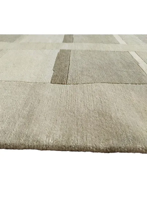 Χειροποίητο Μάλλινο Χαλί ”Nepal” Μπεζ (200x250cm)