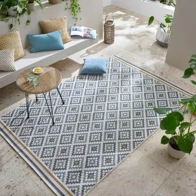 Καλοκαιρινό Χαλί Τύπου Ψάθας Zia 80X230CM