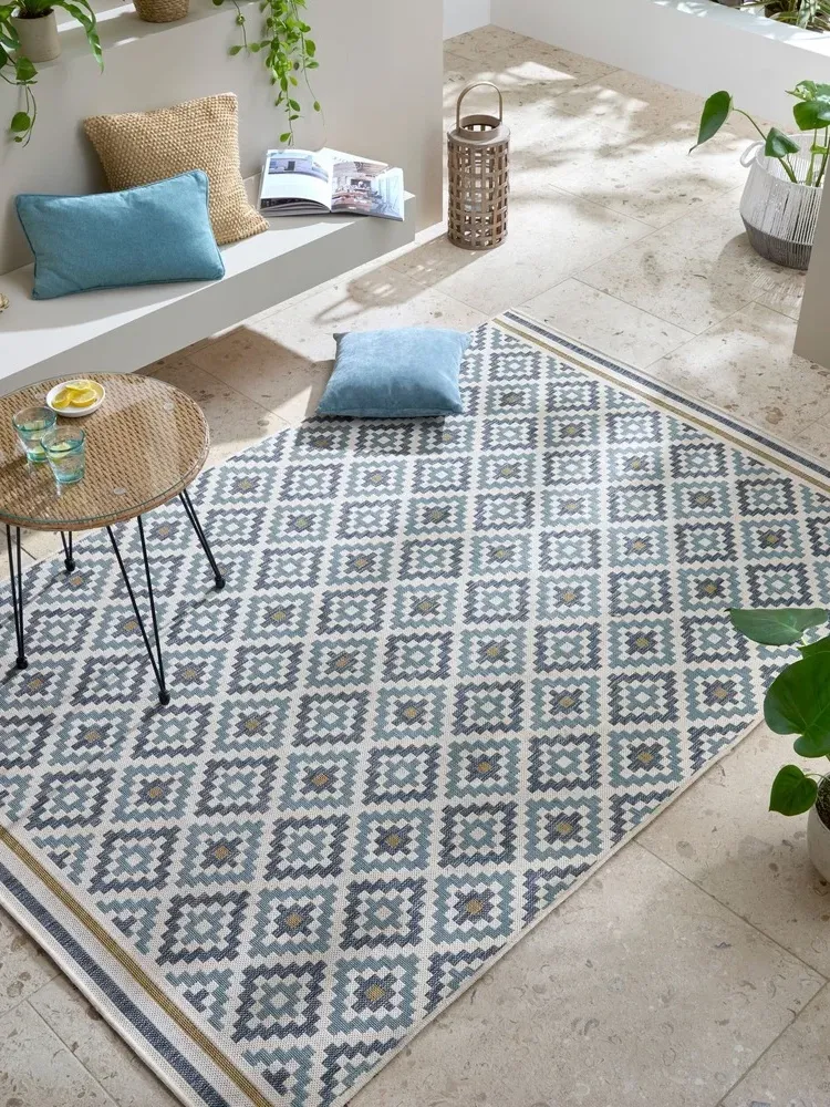 Καλοκαιρινό Χαλί Τύπου Ψάθας Zia 80X230CM